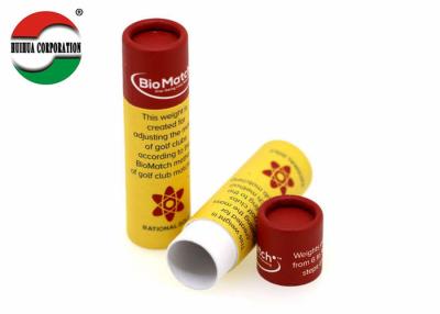 China CMYK Printing Cardboard Tube Package For Accessories Packaging for sale