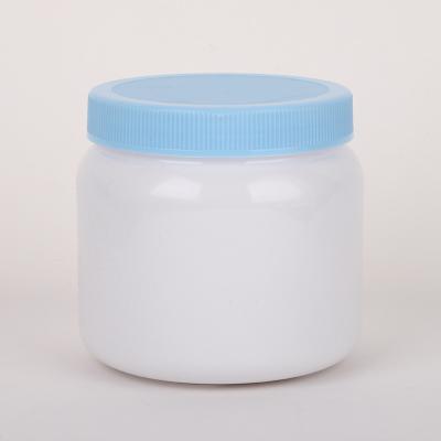 China recipiente plástico do ANIMAL DE ESTIMAÇÃO 1kg com o frasco do pó de leite do bebê do tampão de parafuso à venda
