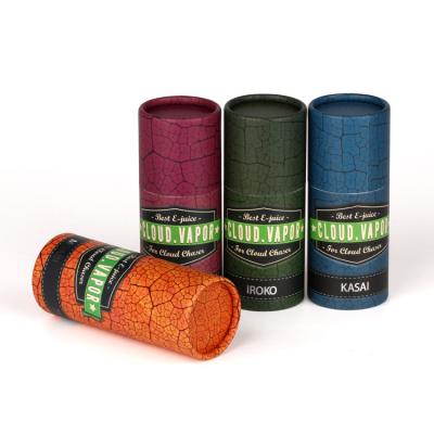 China Mini Custom Print Paper Tube Packaging Cardboard Cylinder Boxes Ribbon for sale