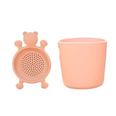 China Summer Portable Silicone Beach Toys Bucket Set for sale