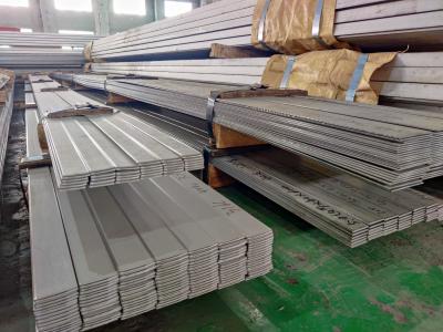 China Ornamental Stainless Steel Bars  Profile Rods matte finish Flats 304 306 0.5-20mm thick for sale