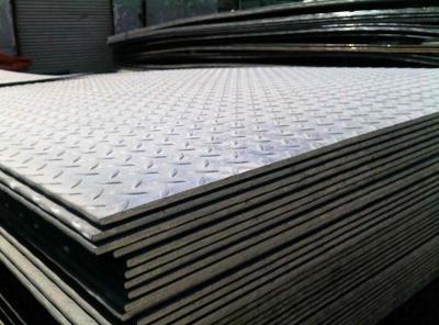 China Antislip Cold Rolled SS Diamond Plate 304 Stainless Steel Checkered Plate for sale