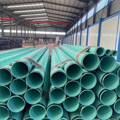 China GB/T 3091 Large Diameter Anticorrosive Steel Pipe Inside And Outside Plastic Coated Steel Pipe Tube for sale