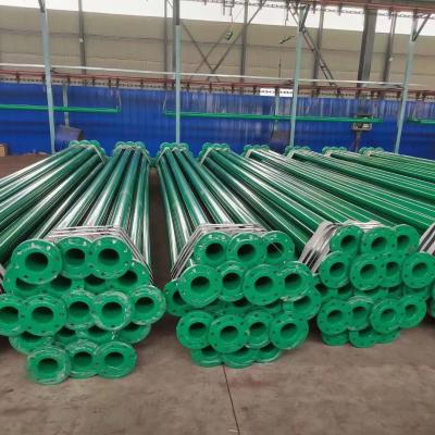 China DN150 SCH40 Mild Carbon Steel Pipes With Anti-Corrosion FBE 3PE 3LPE Plastic Coating for sale