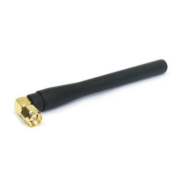 China 10cm Rubber Radio Antenna , LS-A2 Wireless Right Angle Antenna for sale
