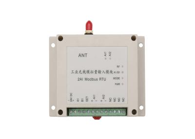 China 4-20mA el módulo 2 de la radio I O canaliza la transferencia de datos inalámbrica del AI 4-20mA los 2-3km en venta