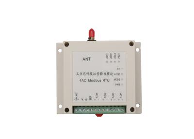 Cina Il modulo di uscita analogica senza fili 4 incanala 4-20mA il segnale Modbus senza fili RTU in vendita