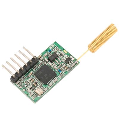 China 100mW Wireless Serial RF Data Module 433MHz TTL Interface 1km LOS Distance for sale
