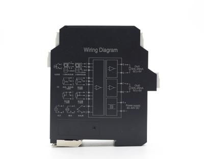 China RTD/TC entró el convertidor 24V DC de la salida analógica 0-5V 4-20mA del aislador de la señal numérica en venta