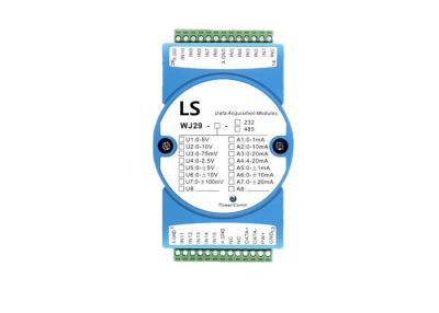China LS-WJ29 AD DA Converter 16-CH Analog Signal To RS485/232 Modbus Converters for sale