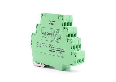 China 1 Input 1 Output 0-5V 4-20mA 0.5mS Digital Signal Isolator for sale