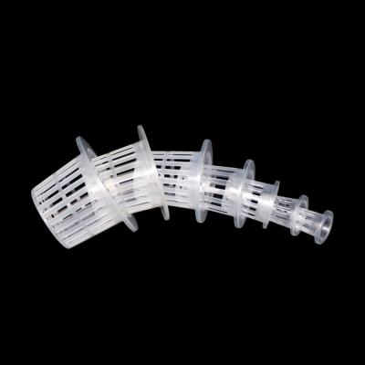 China Hydroponic Grow Cups Back Plastic Nursery Mesh Cup Higher Yields for sale