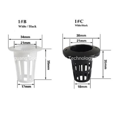 China Agriculture Plastic Hydroponic Planting  Mesh Plant Pots For Greenhouse for sale
