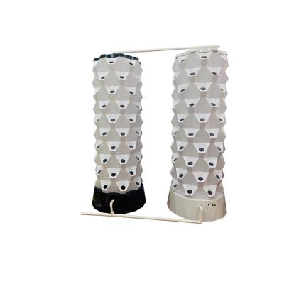China                  Low Cost Hydroponic Tower Hydroponics Vertical Farming Pineapple Aeroponic Tower              for sale
