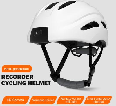 China PC EPS Bike Camera Helmet 1080P Video Recorder Wide Angle 130 Degrees for sale