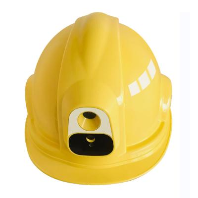 China 4G Smart Safety Helmet Camera ABS Live Streaming Live Audio For Mining Helmet for sale