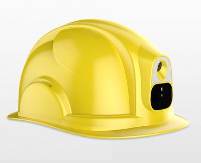 China IP67 4G Helmet Camera Hard Hat Build In Camera For Construction Site for sale