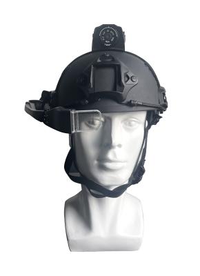China 4G Security Military Tactical Helmet Dual Lens Camera 1080P Real Live Streaming for sale