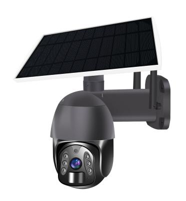 China Mini 4G Smart Home Camera Online Security Camera Solar Charging Built In Lithium Battery for sale