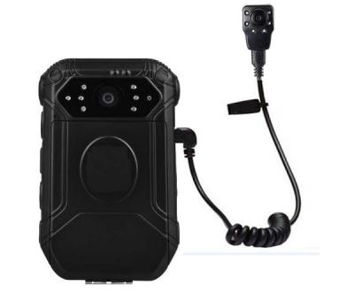 China Mini Button HD Body Camera IP65 , External Police Worn Cameras With Face Detect for sale