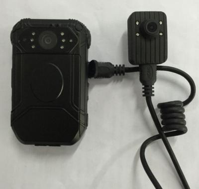 China Wetshandhaving 16M 130 Graad Brede de Politielichaam Versleten Videocamera van Hoekirl 1080P 2“ Te koop