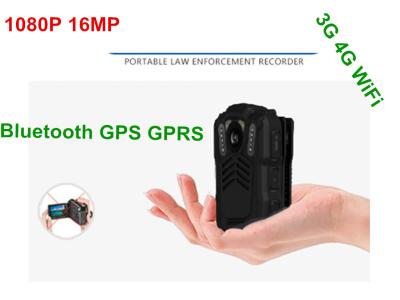 China HD Wifi Body Camera Battery Operated , Police Personal Body Video Camera for sale