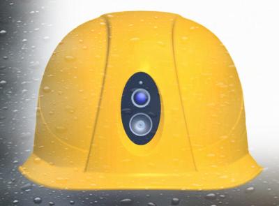 China Shock Proof Safety Hard Hats With Camera Below Zero 30-70 Degrees Temperature for sale