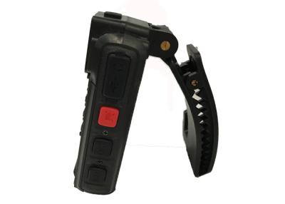 China Black Body Surveillance Camera , Police Shoulder Camera MTK8735 Chipset for sale