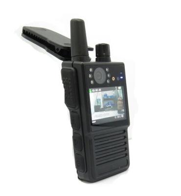 China Walkietalkie Wearable da polícia do intercomunicador da câmara de vídeo DMR do corpo da polícia 4G à venda