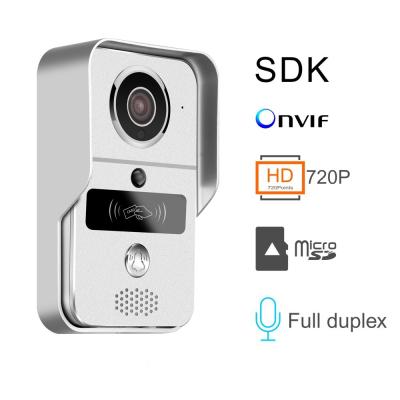 China Wired Intercom Security 32G 1M Doorbell WiFi Camera for sale
