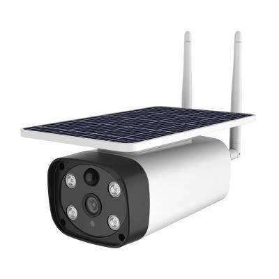 China Live Streaming Monitor HD 4G Solar Battery Camera for sale