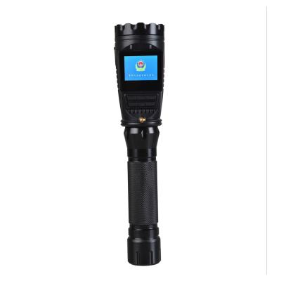 China Recorder LED 120 Degree Police Tactical Flashlight for sale