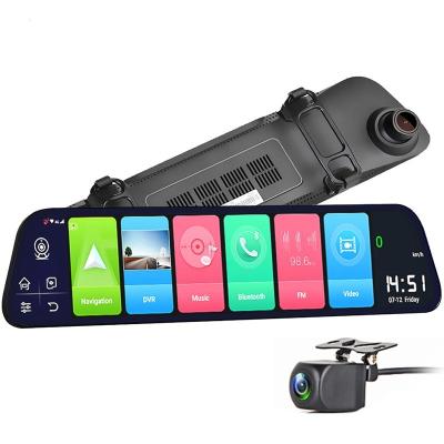 China 4G ADAS Driving Mirror Camera Android 8 System Streaming Mirror DVR Recorder for sale