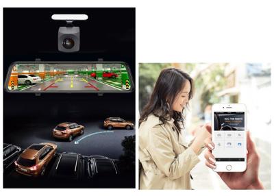 Κίνα Διπλό εξόρμηση οθόνη αφής 4G κάμερα ADAS 12,0» με την αντίστροφη κάμερα αυτοκινήτων άποψης DVR χώρων στάθμευσης προς πώληση