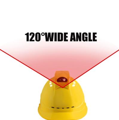 Chine Caméra jaune de construction de casque de masques d'ABS de couleur de GPS WIFI pour l'ingénierie d'industrie à vendre