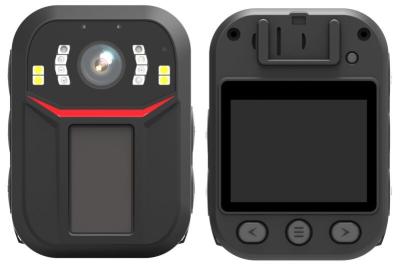 중국 DC3.7V CMOS 적외선 경찰 신체 카메라 Abs Gps 8m 사진 해상도 판매용