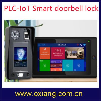 China Android 8.1 1080P PLC IoT Smart Doorbell Lock Real Time Audio 1.6GHz for sale