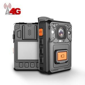 China 4G AES256 Police Body Camera H22 Chip H.265 2 Inch TFT LCD FDD LTE WCDMA GPRS for sale