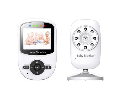 China 2.4 GHZ Wireless Baby Monitor 2.4 Inch Color LCD Display With Night Vision en venta