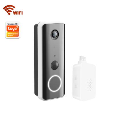 China 1080P Smart WIFI Video Doorbell Wireless Video Intercom With Chime 5200mAh Battery for sale