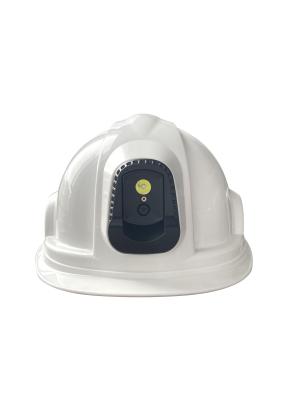 China 4G GPS Wifi Live Stream Safety Helmet Camera For Mining Construction site for sale
