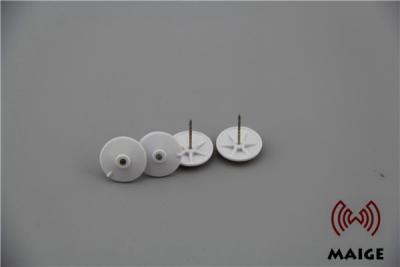 China Clothing Shop Plastic Head Pins , Eas Security Tag Pin CE / ROHS Approved for sale