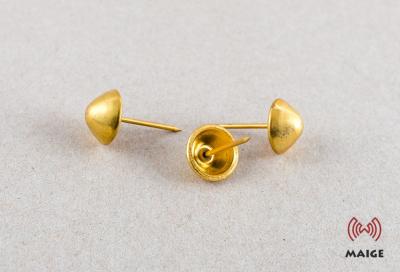 China Pin duro de oro agudo de la etiqueta, superficie Shinning principal del hurto del cono anti del Pin en venta