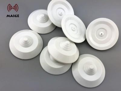 Chine Étiquette de cône d'anti de vol d'alarme grande de magasin de détail étiquette dure de la sécurité rf dans la couleur blanche à vendre