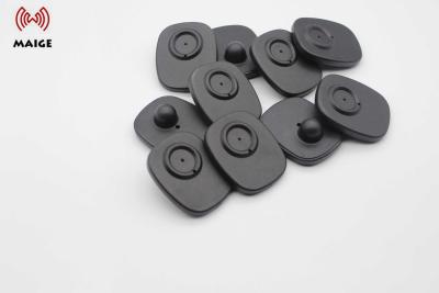 China Mini etiqueta anti cuadrada de la seguridad de la ropa de la alarma del hurto con frecuencia de la cerradura magnética 8.2mhz en venta