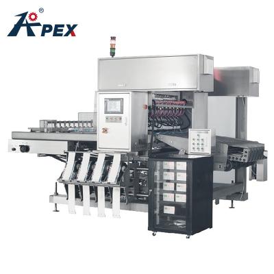 China Servo Control Sealing Machine Candy Automatic Ice Cream Packing Machine Multi Line Packing Production Line for sale