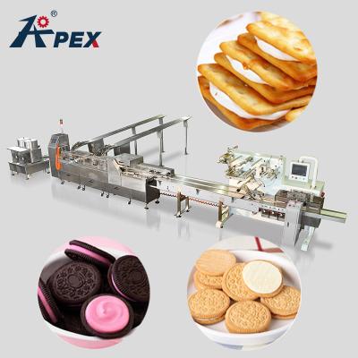 China Customized Cracker Cookies Forming Machine , Automatic Biscuit Making Machine for sale
