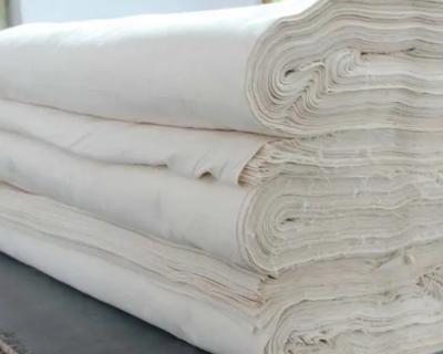 China Greige Finish Greyish Material Available with 1000 Yards MOQ Greige fabrics factory for sale