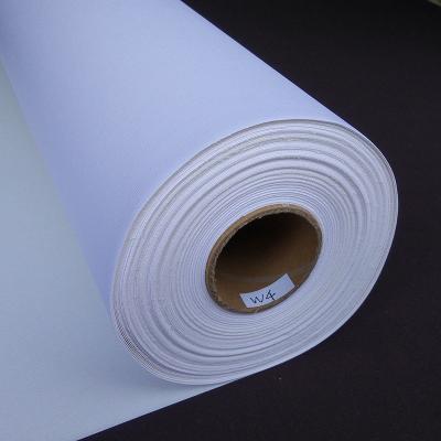 China BY-W4 Glossy dye ink economic 100% white Blank cotton canvas for sale