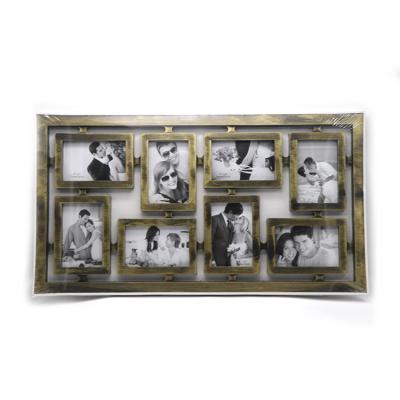 China Vintage Style Gallery Wall Photo Frames , Plastic Multi Picture Frames for sale